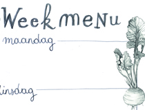 Weekmenu